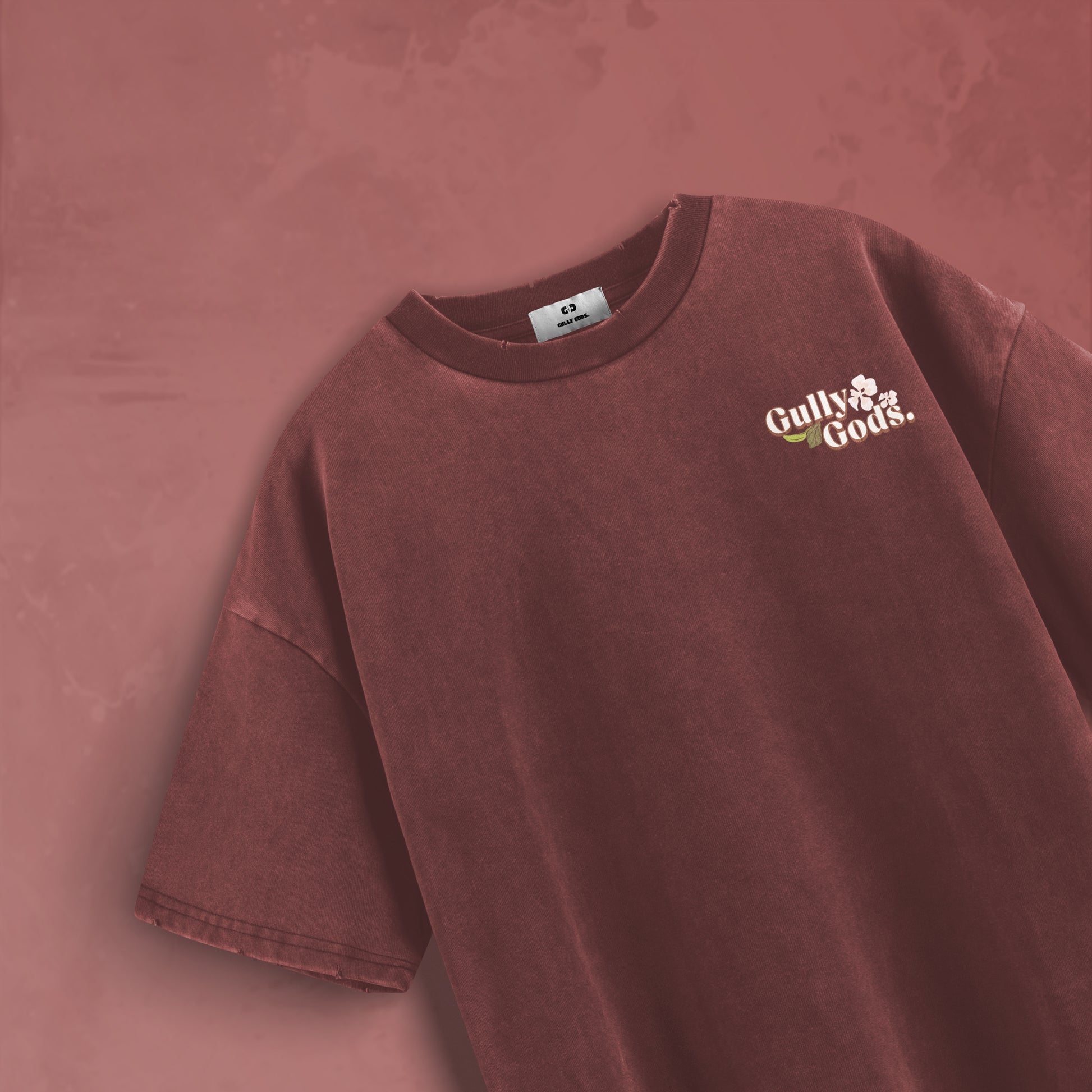 Streetwear Cherry Blossom Grey T-Shirt  – GULLYGODS Edition