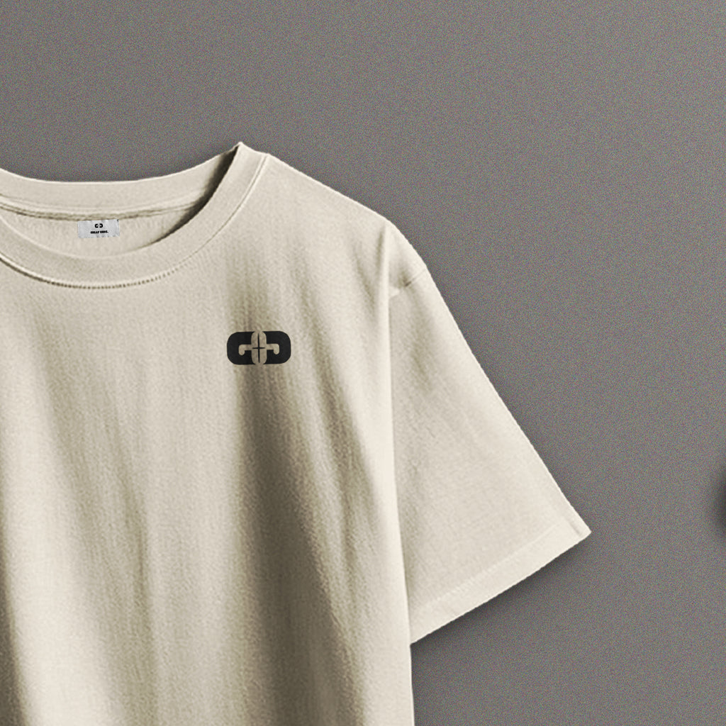 Streetwear Beige Acid Wash T-Shirt – GULLYGODS Edition