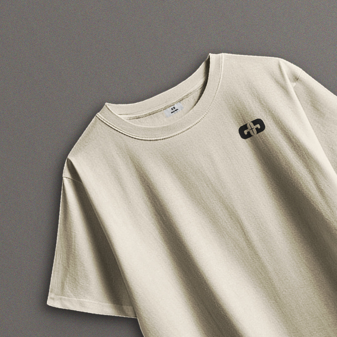 Streetwear Beige Acid Wash T-Shirt – GULLYGODS Edition