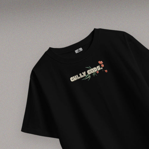 Streetwear Black T-Shirt – GULLYGODS Edition