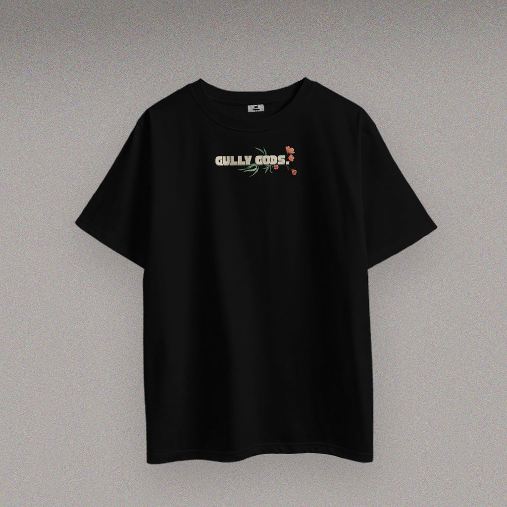 Streetwear Black T-Shirt – GULLYGODS Edition